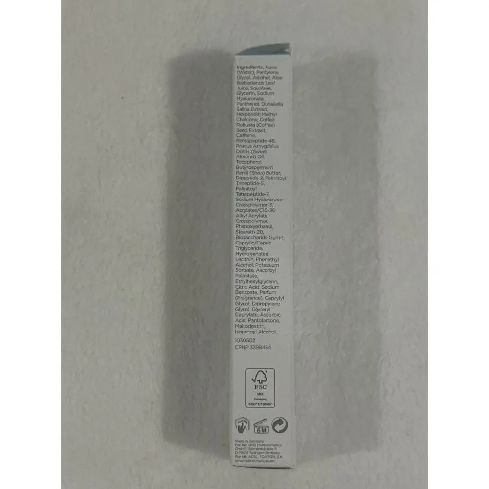 QMS MEDICOSMETICS EPIGEN DEPUFF POLLUTION SHIELD EYE SERUM 0.5 fl oz NEW IN BOX